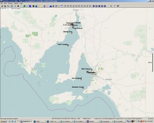 VK2KRR Marine tracking 10.39pm 24.07.13