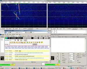VK2DXE tropo x AE signals on 2m