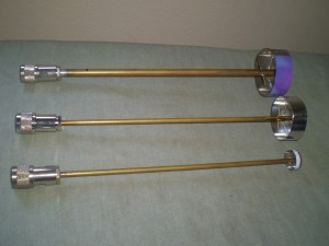 Cavity Backed Dipoles for 3.4,5.76 and 10.368 GHz