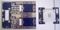 Here is a single Mark II board with the 2 halves (included with every order).