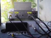 The back of John VK4MJF amplifier