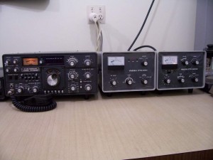 VHF FT101zd Transverter station.JPG