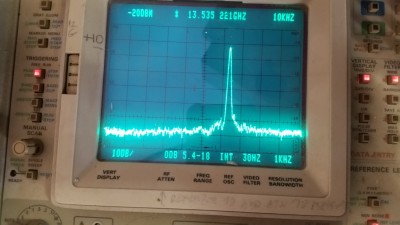 spectrum analyser smoothed display